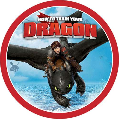 How to Train Your Dragon Edible Icing Image - Click Image to Close